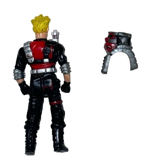 M.A.S.K. Floyd Malloy w/ Helmet Mask Action Figure 1986 Kenner Vampire Driver - Picture 3 of 12